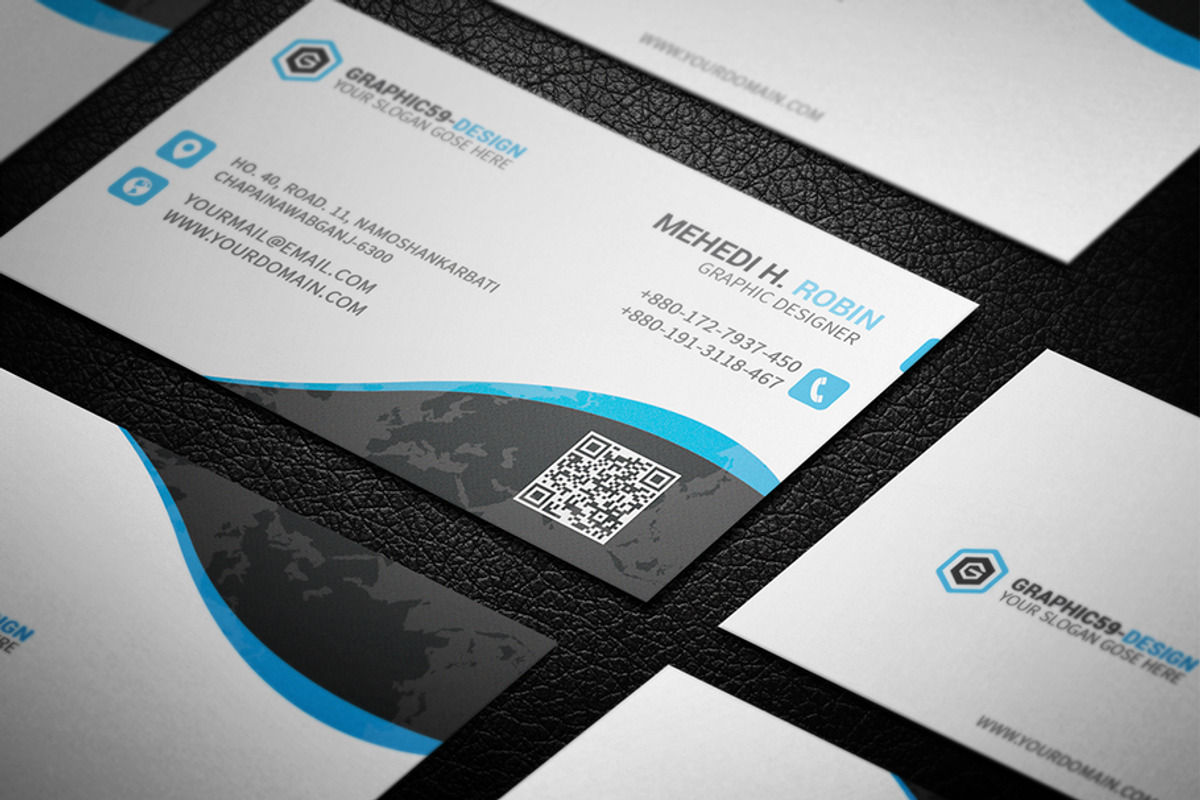 Creative Business Card Design vol-01, a Business Card Template by graphica59 (Photo 4 of 7)