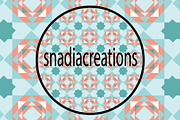 Modern Mosaic Diamond, a Pattern Graphic by snadiacreations (Thumbnail 1 of 3)