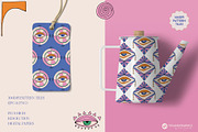 Evil Eyes Graphics Posters Patterns, a Graphic by Youandigraphics (Thumbnail 7 of 15)