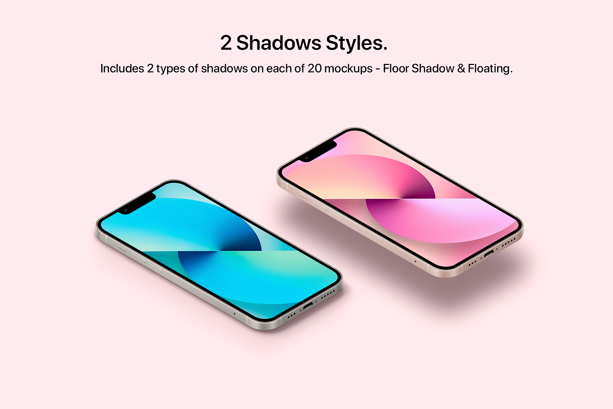 Phone 13 - 20 Mockups Scenes, an iPhone Mockup by Asylab (Photo 6 of 38)