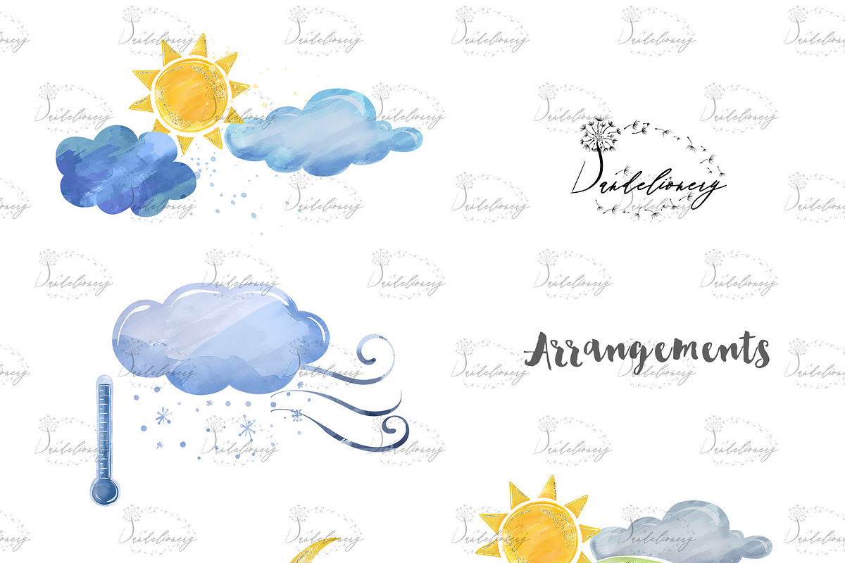 Weather design, an Education Illustration by designloverstudio