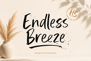 Endless Breeze Natural Handwritten