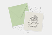 Hand-drawn Line Art Summer Flowers, a Decorative Illustration by La Petite Line Art (Thumbnail 12 of 12)
