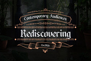 Baghen - Blackletter typeface, a Blackletter Font by Shakira Studio (Thumbnail 4 of 11)