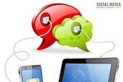Internet Technologies, Social Media, a Finance Illustration by TAlex (Thumbnail 2 of 7)