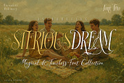 Sterious Dream - Timeless font Trio, a Handwritten Font by HypeWorksCo (Thumbnail 2 of 42)