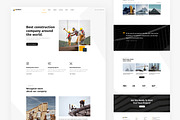 Bamboo - Construction HTML Template, a HTML Template by TemplatesJungle (Thumbnail 1 of 3)