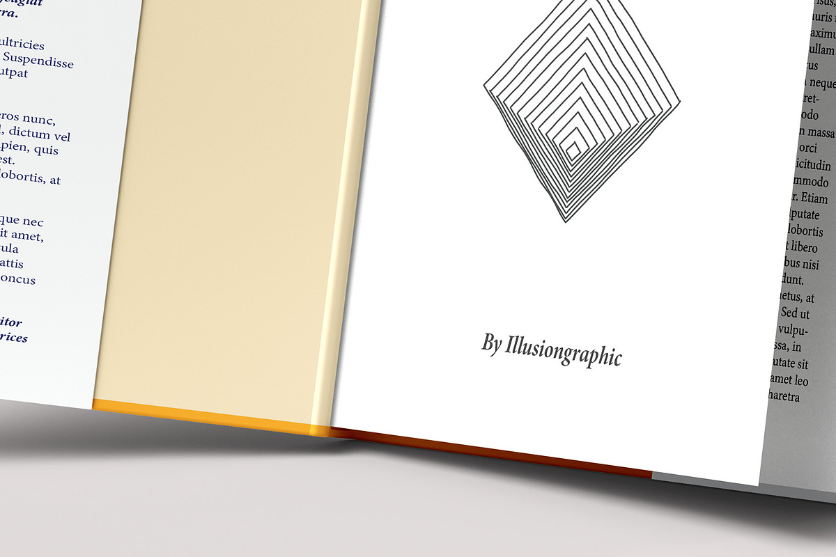 Hardcover Book w/ Dustjacket Mockup, a Books & Magazine Mockup by Illusiongraphic (Photo 18 of 20)