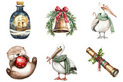 Merry Maritime Christmas Clipart, a Seasonal Illustration by CitraGraphics (Thumbnail 6 of 9)