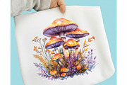 Watercolor Floral Autumn Clipart, an Illustration by designcity5 (Thumbnail 5 of 5)