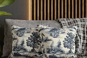 Toile De Jouy Safari Seamless Patter, a Pattern Graphic by elfy creative (Thumbnail 1 of 3)