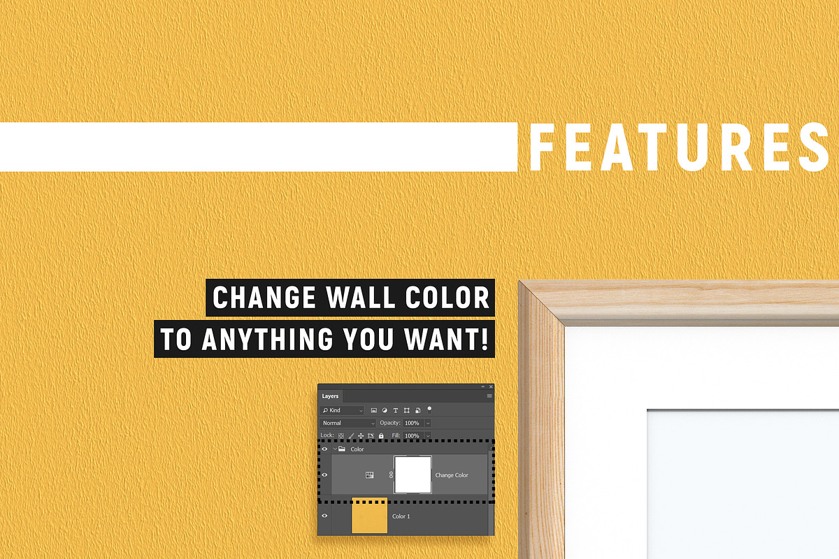 10 Frames - Wood & Metal + 7 Walls, a Print Template by CorgiAstronaut (Photo 5 of 19)