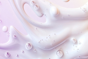 Abstract frothy foam pattern with bu, a Photo by Dvoevnore photos
