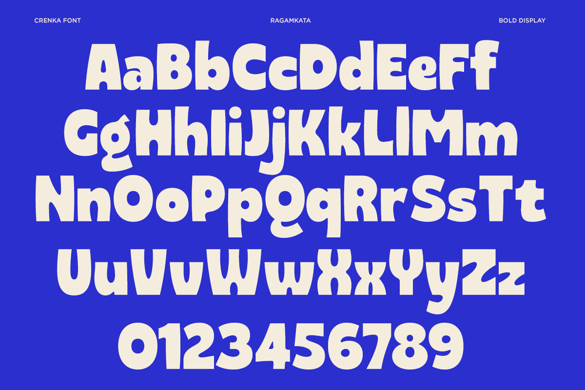 Crenka - Bold Food Branding Font, a Sans Serif Font by RagamKata (Photo 9 of 10)