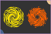 Fiery Spiral Clipart Vector SVG, an Object Illustration by Gfx Expert Team (Thumbnail 3 of 3)