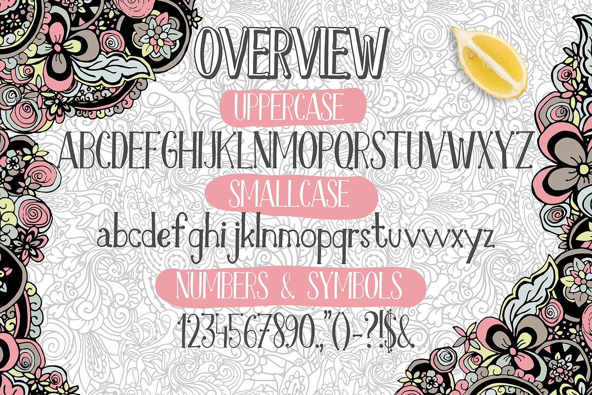 Doodling - Hand Crafted Typeface preview 2