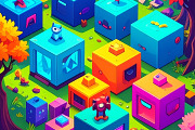 24 Game Platform Background, a Background Photo by Design_Planet (Thumbnail 10 of 12)
