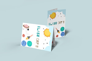 Invitation & Greeting Card Mockup