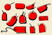 Price Tag Sale Banner hand draw, an Object Graphic by Samira (Thumbnail 3 of 4)