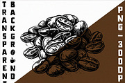 Coffee Line Art Clipart Pack (PNG), an Object Illustration by DesignBTF (Thumbnail 5 of 6)
