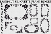 Ornamental Silhouette Frame Pack, an Illustration by BIPLOB EXPERT (Thumbnail 1 of 9)
