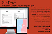 Modern Resume Bundle / CV - Serenity, a Resume Template by Templates Design Co. (Thumbnail 11 of 17)