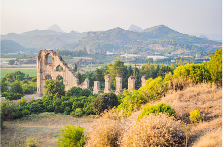 Aspendos Ancient City. Aspendos, an Architecture Photo by Elizaveta Galitskaya