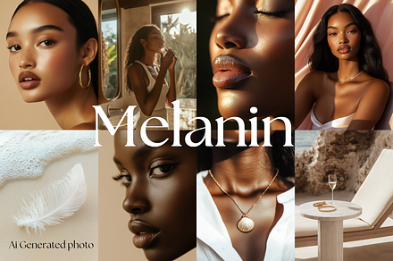20 Melanin Beauty Stock Images, a Beauty & Fashion Photo by MarkoPresets