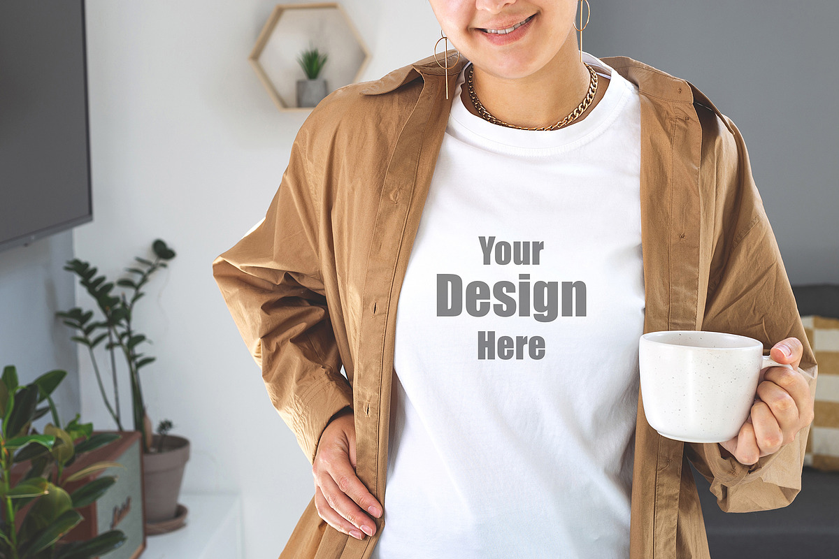 T-shirt mockup bundle Tshirt mock-up, a Print Template by Valeriia • Svitlini (Photo 6 of 9)