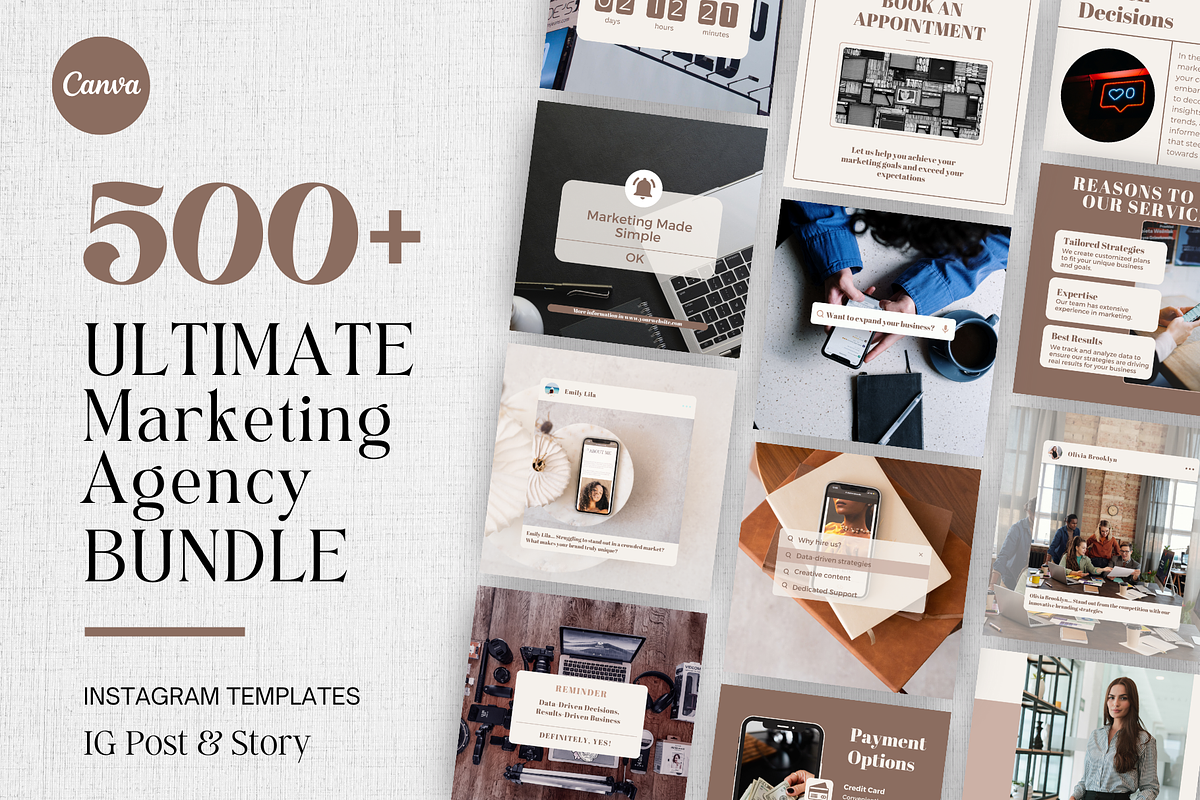 Marketing Agency Social Media, a Social Media Template by EliteMatidi (Photo 1 of 8)