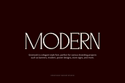 Gromook - Elegant Modern Font, a Serif Font by Iqsiart Studio (Thumbnail 3 of 8)