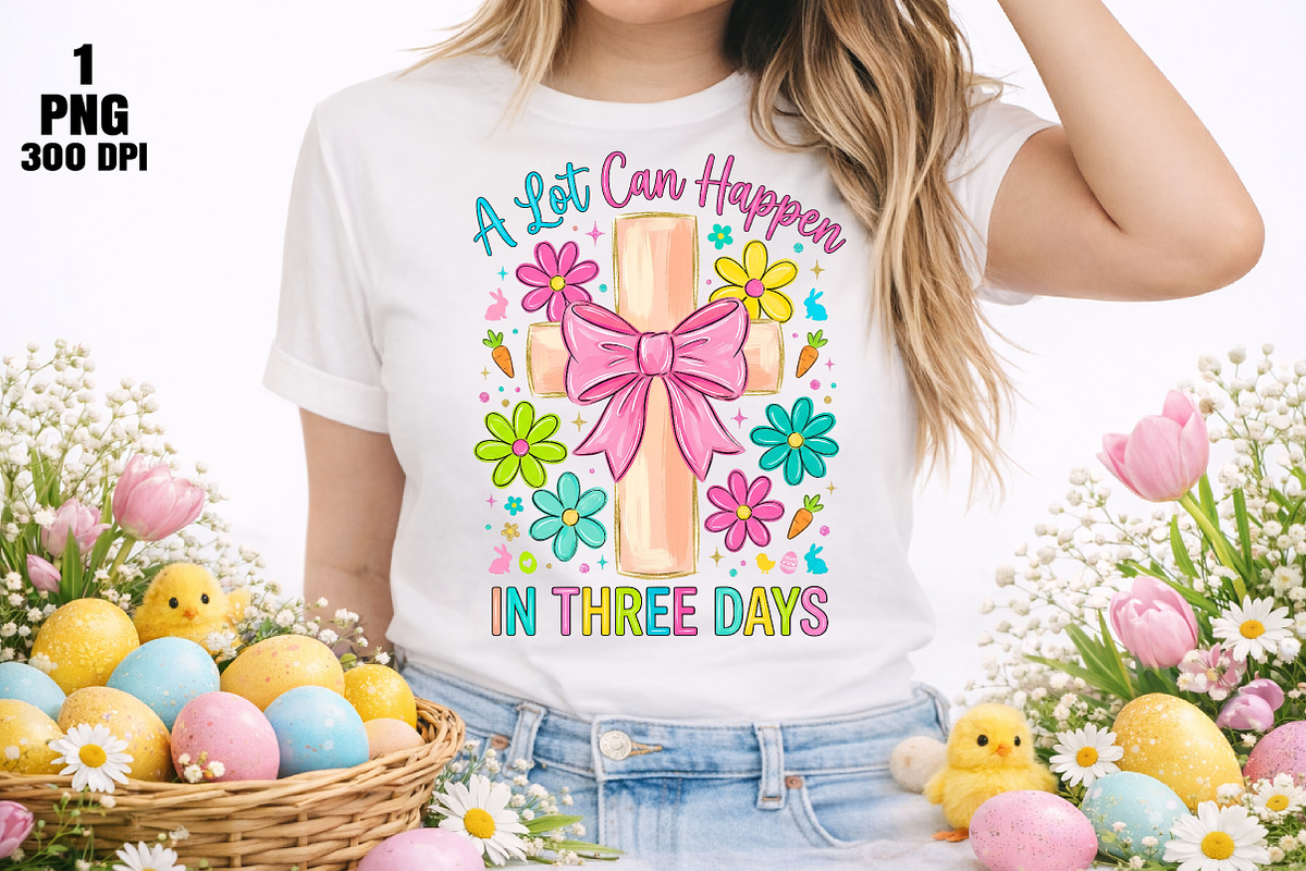 A Lot Can Happen in 3 Days PNG Easte, an Illustration by Daily.Designs (Photo 4 of 5)