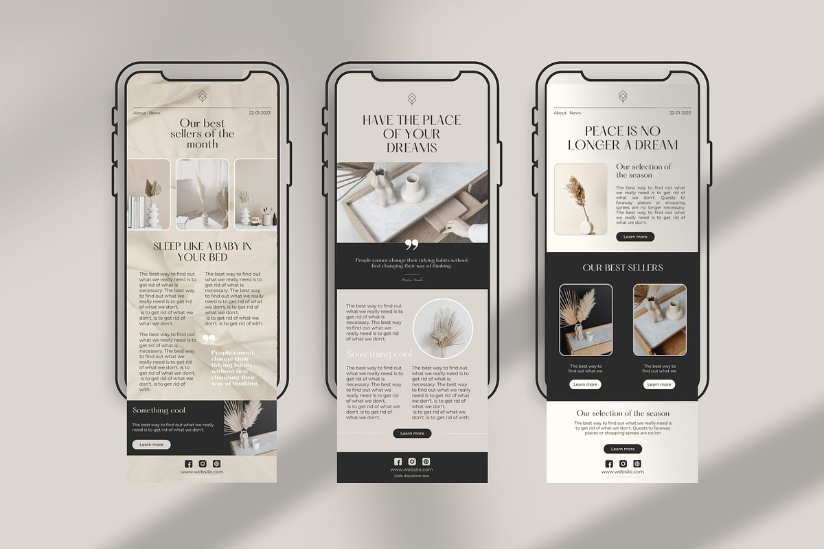 Email Marketing Template's Bundle, an Email Template by Marketello Studio (Photo 5 of 16)