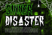 CREATORS Blackletter Metal Horror, a Blackletter Font by dansdesign (Thumbnail 5 of 8)
