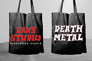 GoldFawn Metal Horror Blackletter, a Blackletter Font by dansdesign (Thumbnail 3 of 12)