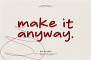 Make It Anyway – Handwritten, a Handwritten Font by Prapti Design (Thumbnail 1 of 9)