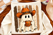 Cowboy Ghost PNG,Western Halloween, an Object Illustration by Libby Wishes (Thumbnail 2 of 3)