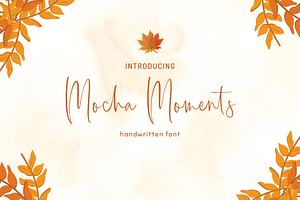 Mocha Moments