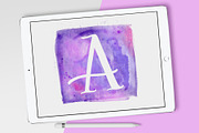 SHAPES iPad Watercolor, a Brush Add-On by Hewitt Avenue (Thumbnail 3 of 4)