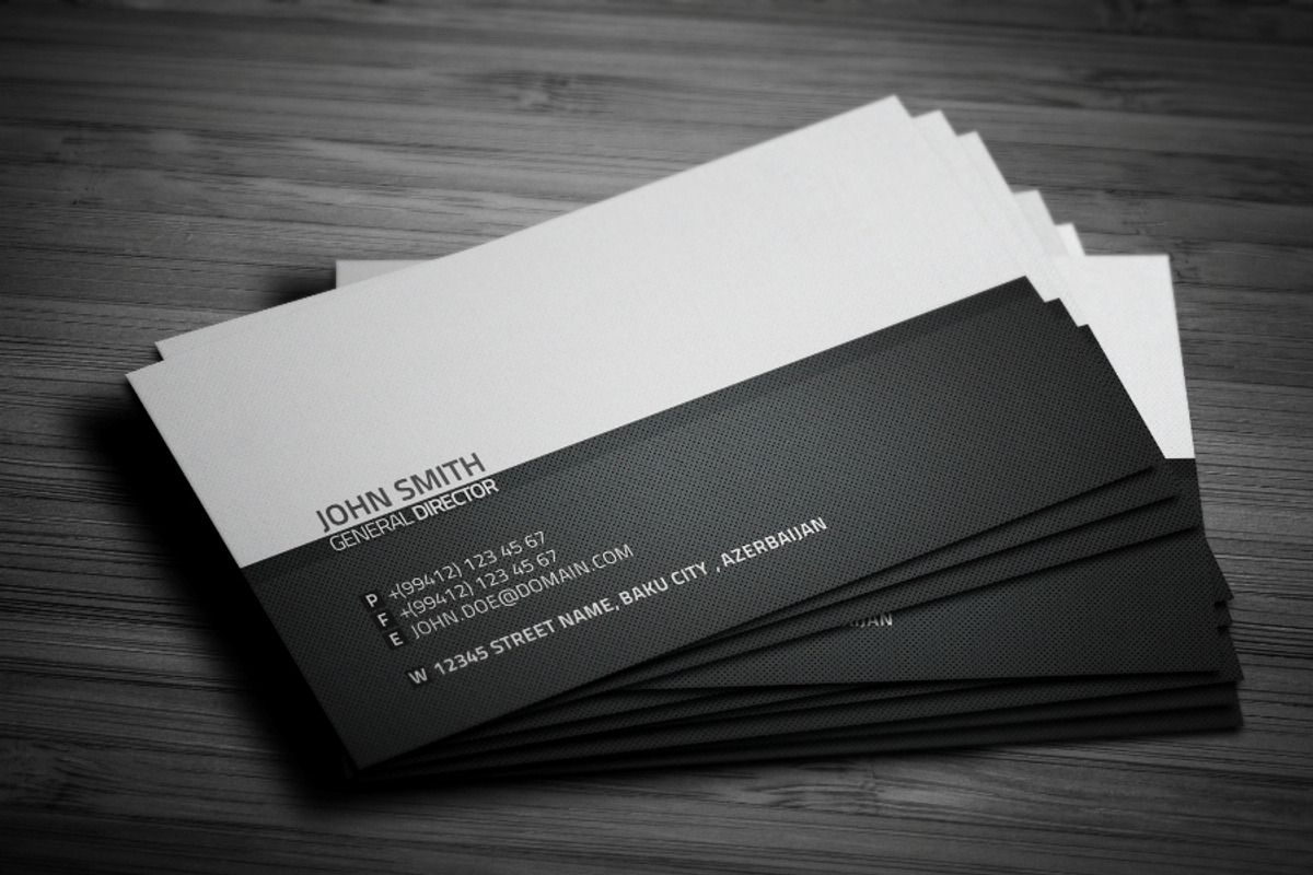 Minimalist Business Card, a Business Card Template by Propex (Photo 3 of 3)