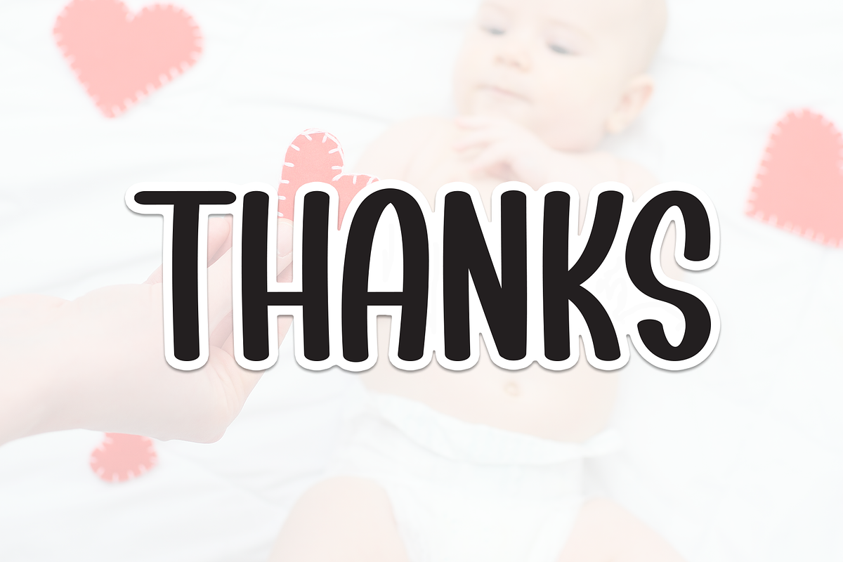 Baby Love | Script Font, a Script Font by Scratchones (Photo 8 of 8)