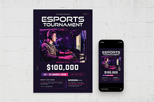 Gaming Flyer Template