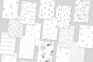 Creamy Grey - 30 Patterns Pack