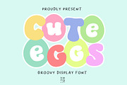 Cute Eggs Font, a Handwritten Font by KengGraphic (Thumbnail 1 of 10)