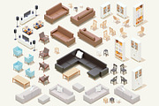 Vector home furniture and equipment, an Object Graphic by tele52 (Thumbnail 4 of 12)