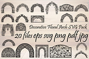 Vintage Ornamental Arch Frame Vector, a Decorative Illustration by Designer_Momina (Thumbnail 1 of 21)