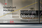 Storefront Mockups - Window Mockups, an Advertising Mockup by Mr.Mockup™ (Thumbnail 2 of 20)