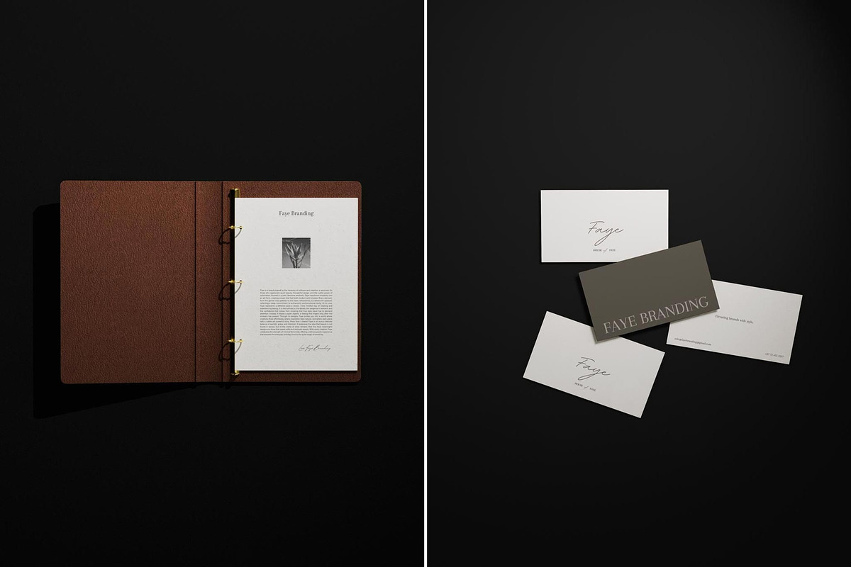 Faye Branding Mockup Collection, a Books & Magazine Mockup by Mockup Line (Photo 8 of 10)