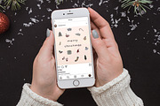 Christmas Winter Abstract Vol.1, a Decorative Illustration by Hanazumi (Thumbnail 9 of 15)