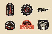 Abstract Linocut Badge Builder, a Branding & Logo Template by ClayStudio (Thumbnail 8 of 12)